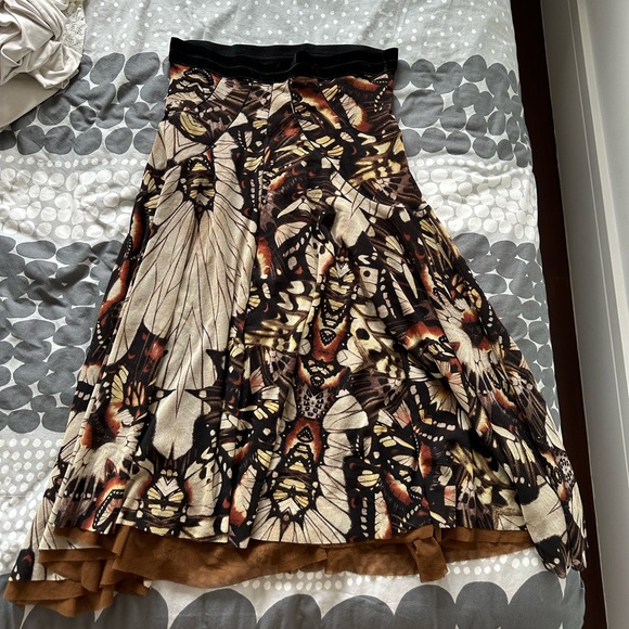 JEAN PAUL GAULTIER BUTTERFLY SKIRT - Picture 5 of 8